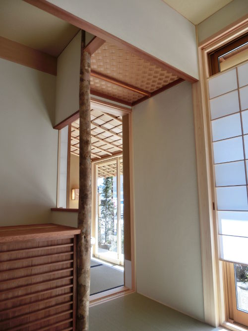 杉柾斜市松網代