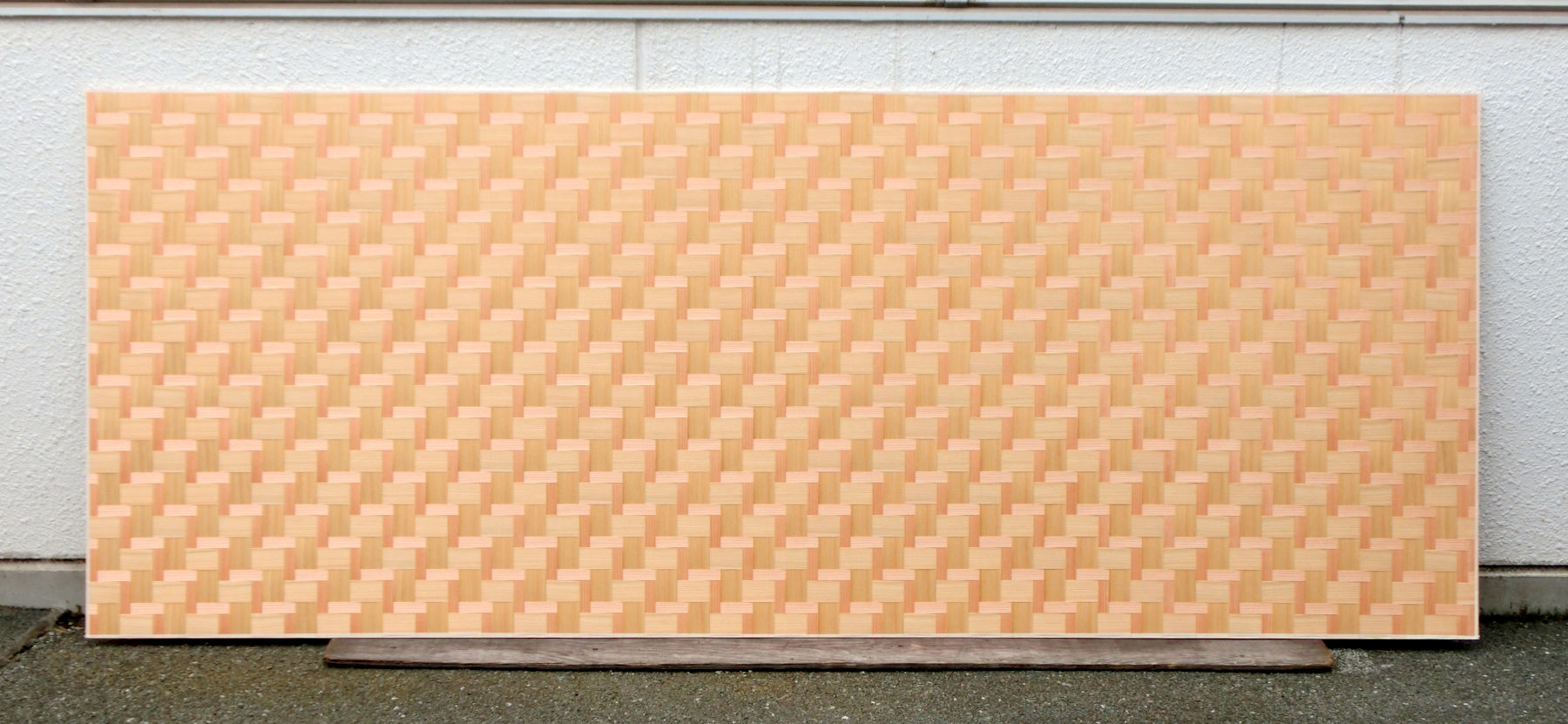 杉柾親子石畳網代の全体