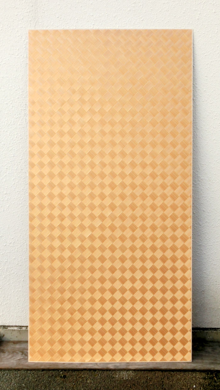 杉柾斜碁目網代3尺×6尺の全体画像